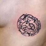 Petit tatouage réalisé à Aix-en-Provence