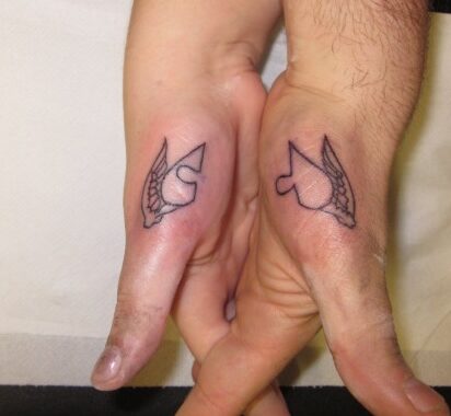 Petit tatouage réalisé à Aix-en-Provence