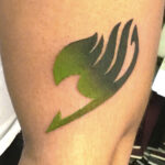 Petit tatouage coloré réalisé à Aix-en-Provence
