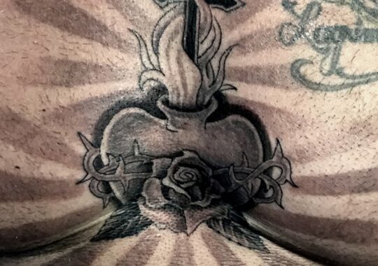 Tatouage réaliste Ex Voto