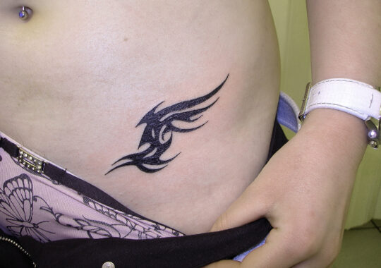 Tatouage tribal réalisé à Aix-en-Provence